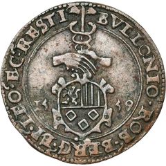 Counter token - Restitution of the castle of Bouillon to the Prince-bishopric of Liege