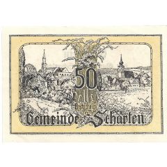 50 Heller Scharten