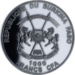 1000 Francs CFA Crocodile