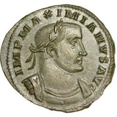 Follis - Maximien Hercule - GENIO POPVLI ROMANI, Lyon
