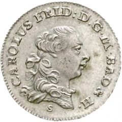 10 Kreuzers - Charles Frederick