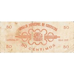 50 Céntimos Garrucha