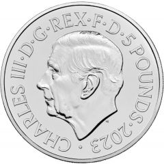 5 Pounds - Charles III Morgan Le Fay