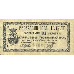 1 Peseta Cullera