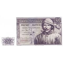 500 Zlotys WW2 Polish Government in Exile