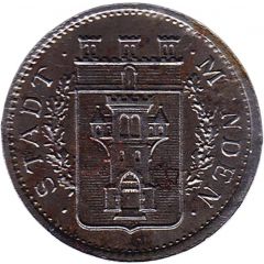 5 Pfennig - Menden