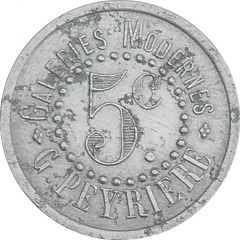 5 Centimes - Galeries Modernes, G.Peyrière Réalmont