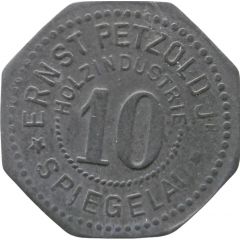 10 Pfennig - Spiegelau Ernst Petzold Jr. Holzindustrie