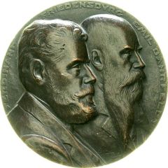 Emil Bahrfeld and Ferdinand Friedensburg, 60 years of the Numismatic Society of Berlin