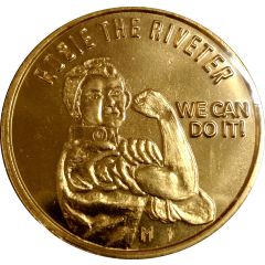 Token - The National WWII Museum, New Orleans Rosie the Riveter