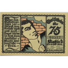 75 Pfennig Economics Series - B