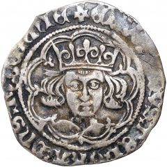 1 Groat - Edward IV Heavy cross coinage, Dublin