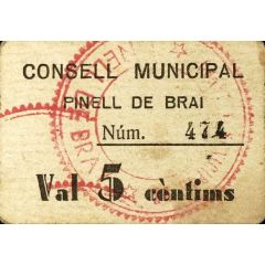 5 Céntimos Pinell de Brai