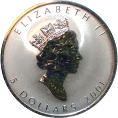 5 Dollars - Elizabeth II Maple of Good Fortune