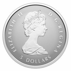 5 Dollars In the name of Elizabeth II, Silver fractional