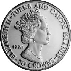 20 Crowns - Elizabeth II Bottle-nosed Dolphin