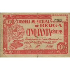 50 Céntimos Berga
