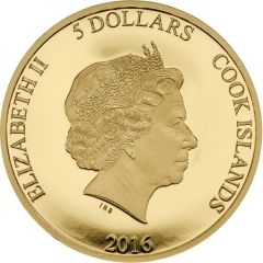 5 Dollars - Elizabeth II Pope Francis 80th Birthday