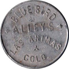 2 1/2 Cents - Blue Bird Alleys Las Animas, Colorado