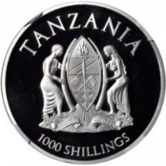 1000 Shillings Serengeti Lion