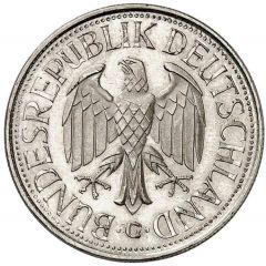 1 Deutsche Mark Bolivar Overstrike