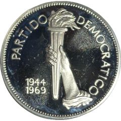 Medal - Curacao Democratic Party
