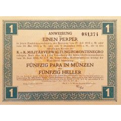 1 Perper Austro-Hungarian Occupation in WWI - Army Administration