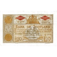 20 Pounds Bank of Scotland
