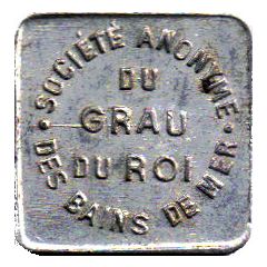 10 Centimes - S A des bains de mer du Grau du roi 30