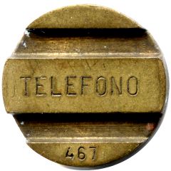 Telephone Token - ENTel with numbers