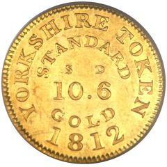 Token - George III Yorkshire, 1/2 Guinea