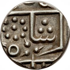 1/2 Rupee - Shah Alam II [Madho Rao]