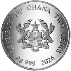 2 Cedis Year of the Horse