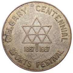 Medal - Calgary Centennial Sports Festival