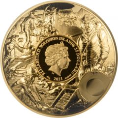 25 Dollars - Elizabeth II Gold Rush: Klondike