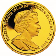 50 Dollars - Elizabeth II Queen Elizabeth I - Above Ship