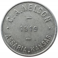 50 Cents - C. A. Nelson Assaria, Kansas