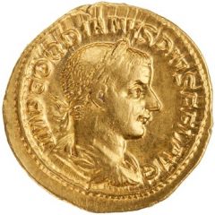 Aureus - Gordian III P M TR P VI COS II P P