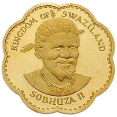 10 Emalangeni - Sobhuza II 75 Anniversary of the King