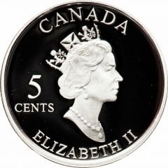 5 Cents - Elizabeth II Vimy