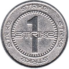 Token - Strike 1 Game/Amusement Token
