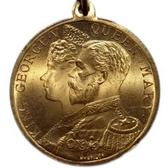 Medal - George V and Mary Coronation Borough of Fulham