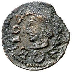 Denier - Louis XIII Tárrega,bust left