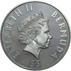 5 Dollars - Elizabeth II State House St. George`s