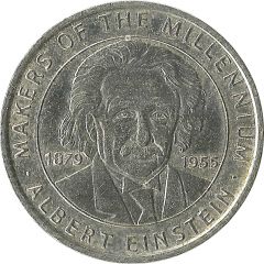 Token - Sainsbury`s Makers of the Millennium Albert Einstein
