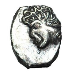 Drachm with negroid head S75 variant