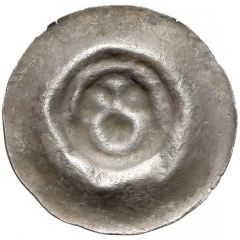 Denier Bracteate guziczkowy - unknown Prince Płock mint