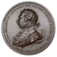 Medal - George III Grand National Jubilee, P. Wyon, bronze