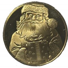Holiday Greeting Card Medal - Santa's Little Helpers