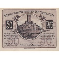 50 Pfennigs Gerolstein, Eifeler Verkehrsverein